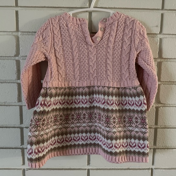 Long Sleeve Sweater Dress - Picture 4 of 5